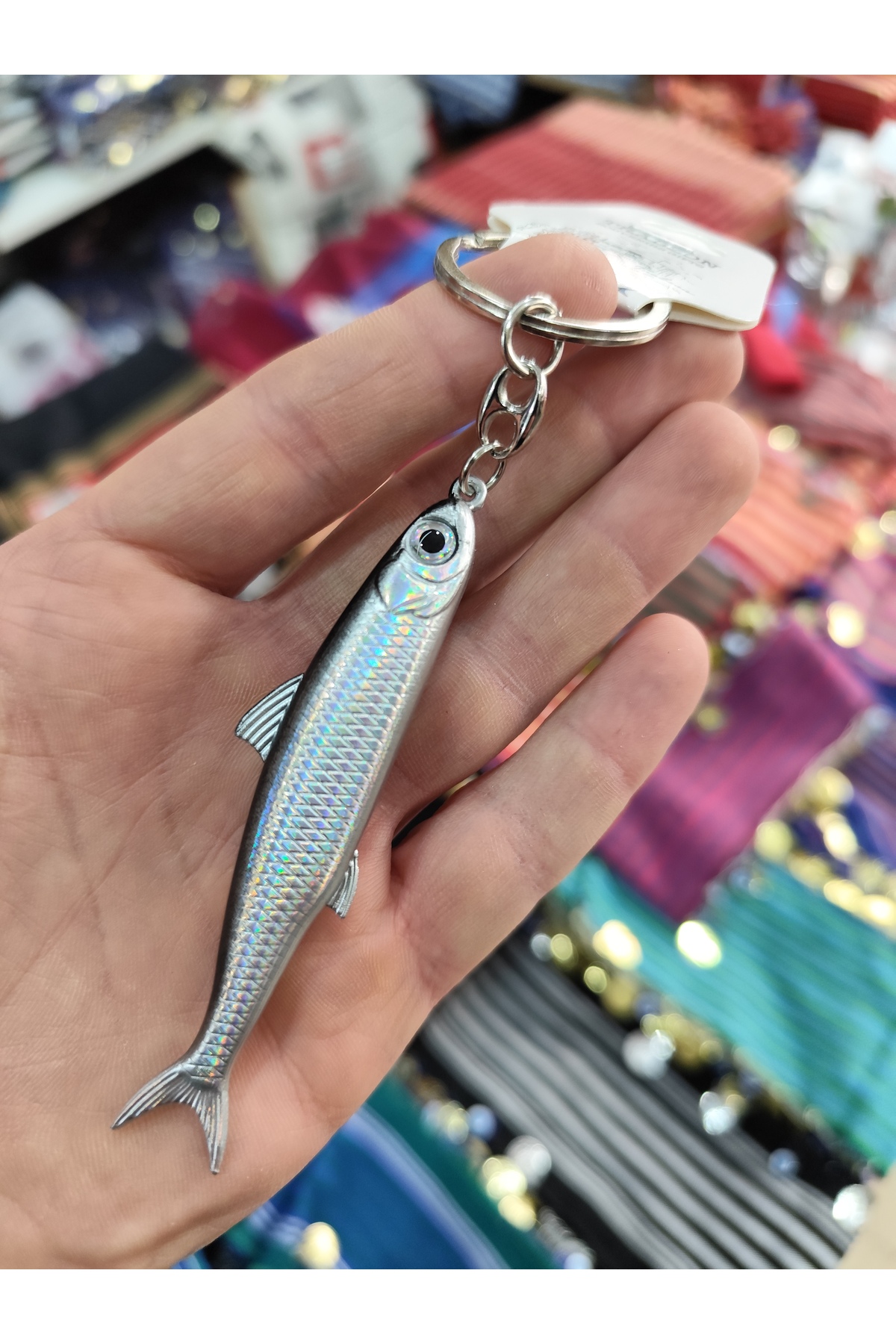 Anchovy Keychain