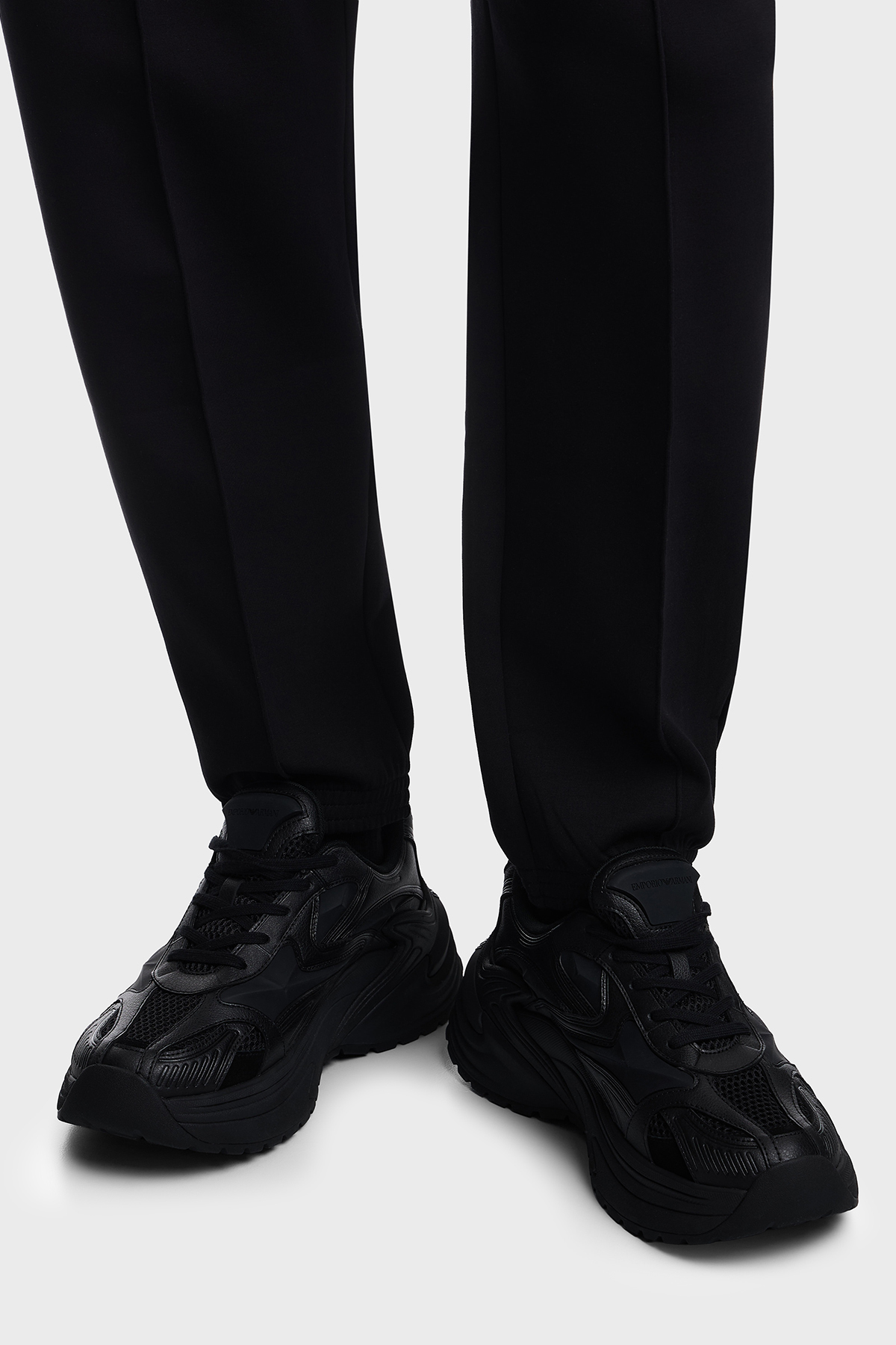 کفش اسنیکر Emporio Armani مردانه Sentetik | امپوریو آرمانی EM004829 AF23185 MC419 - تصویر 2