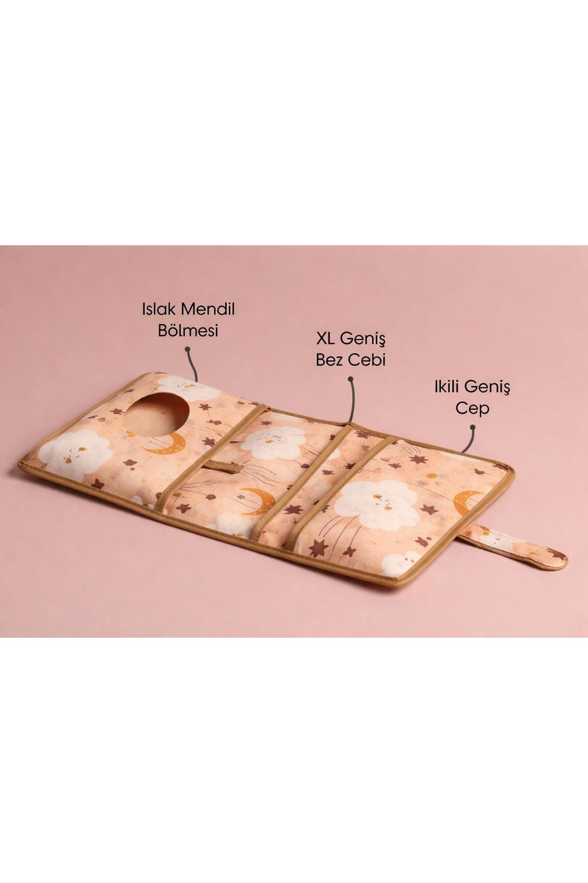 MorBebe Anne Bebek Bakım Çantası Organizeri I Taşınabilir Bakım Çantası 2 li Set fotoğrafı 5 (önizleme)