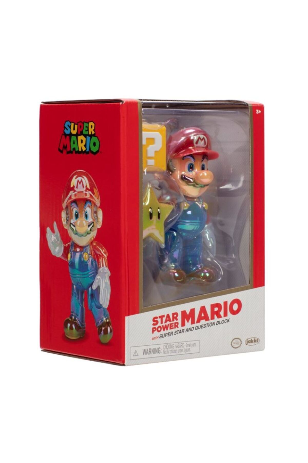 ※マリオさま専用※ Jakks Pacific Nintendo Super Mario figürü Mario ve Star