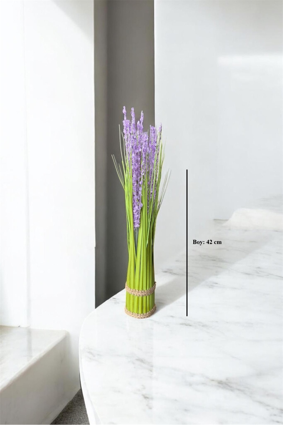 Dekoratif Lavanta Demeti | Yapay Lavanta Çiçeği Ev ve Masa Dekoru