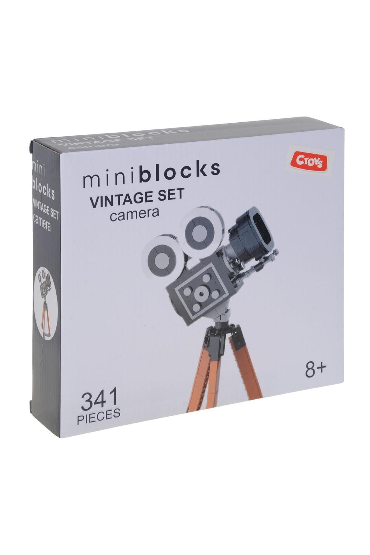 HAK İŞ OYUNCAK Mini Blok Vintage Kamera Yapım Seti Yapı Oyuncak 341 Parça fotoğrafı 2 (önizleme)