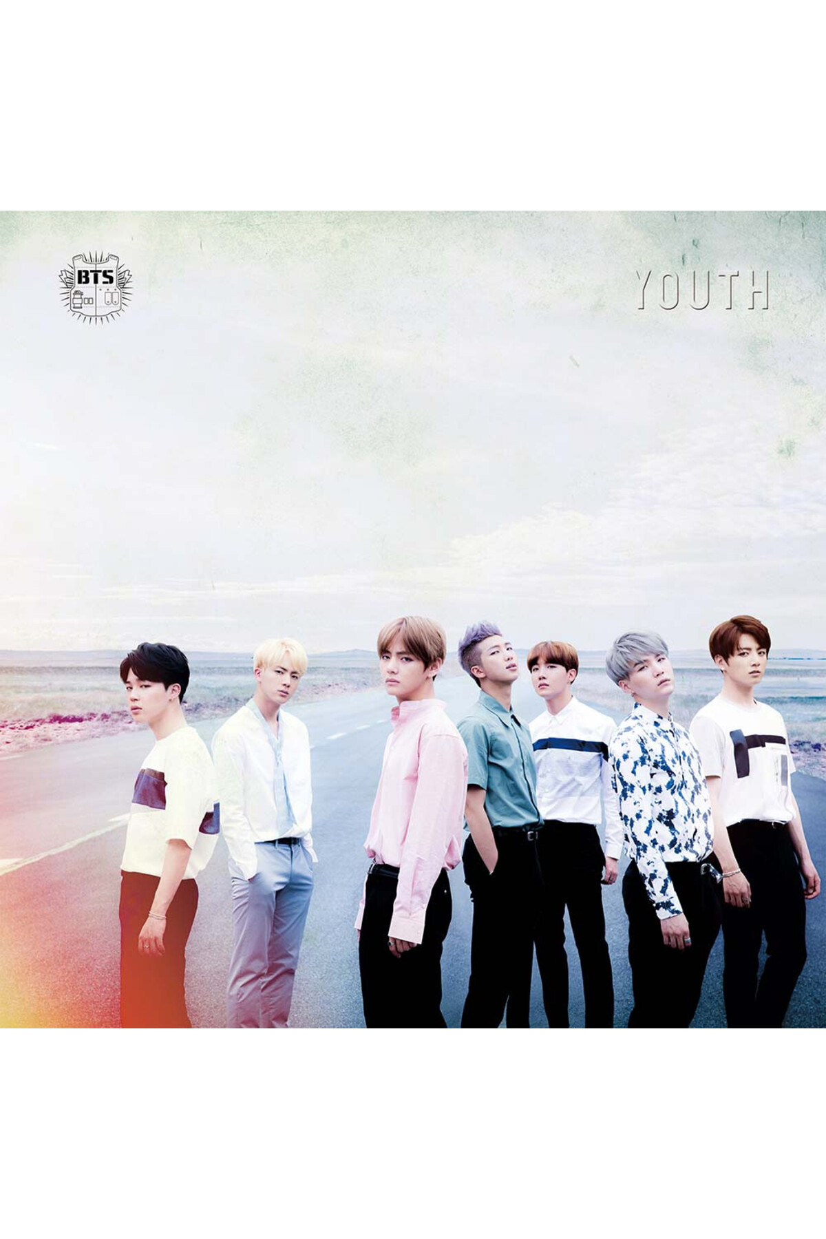 ◎ 【レア】 BTS YOUTH ジョングク クリアポスター 5枚セット Universal BTS - Youth (Limited Japanese Purple Vİnyl Edition