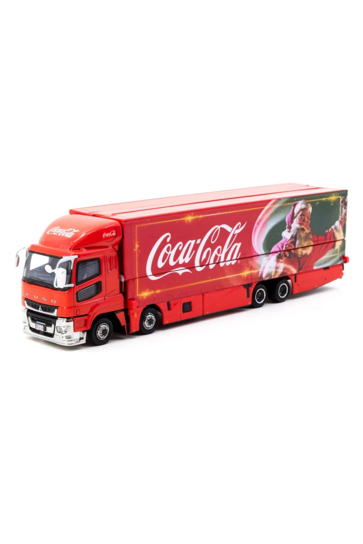 Genel Markalar 1/64 Mitsubishi Fuso Super Great Coca-Cola Santa