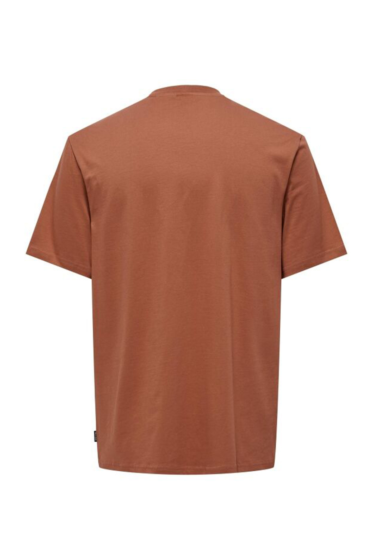 Only & Sons Onslevi % 100 Pamuk Relaxed Fit Bisiklet Yaka Logolu T