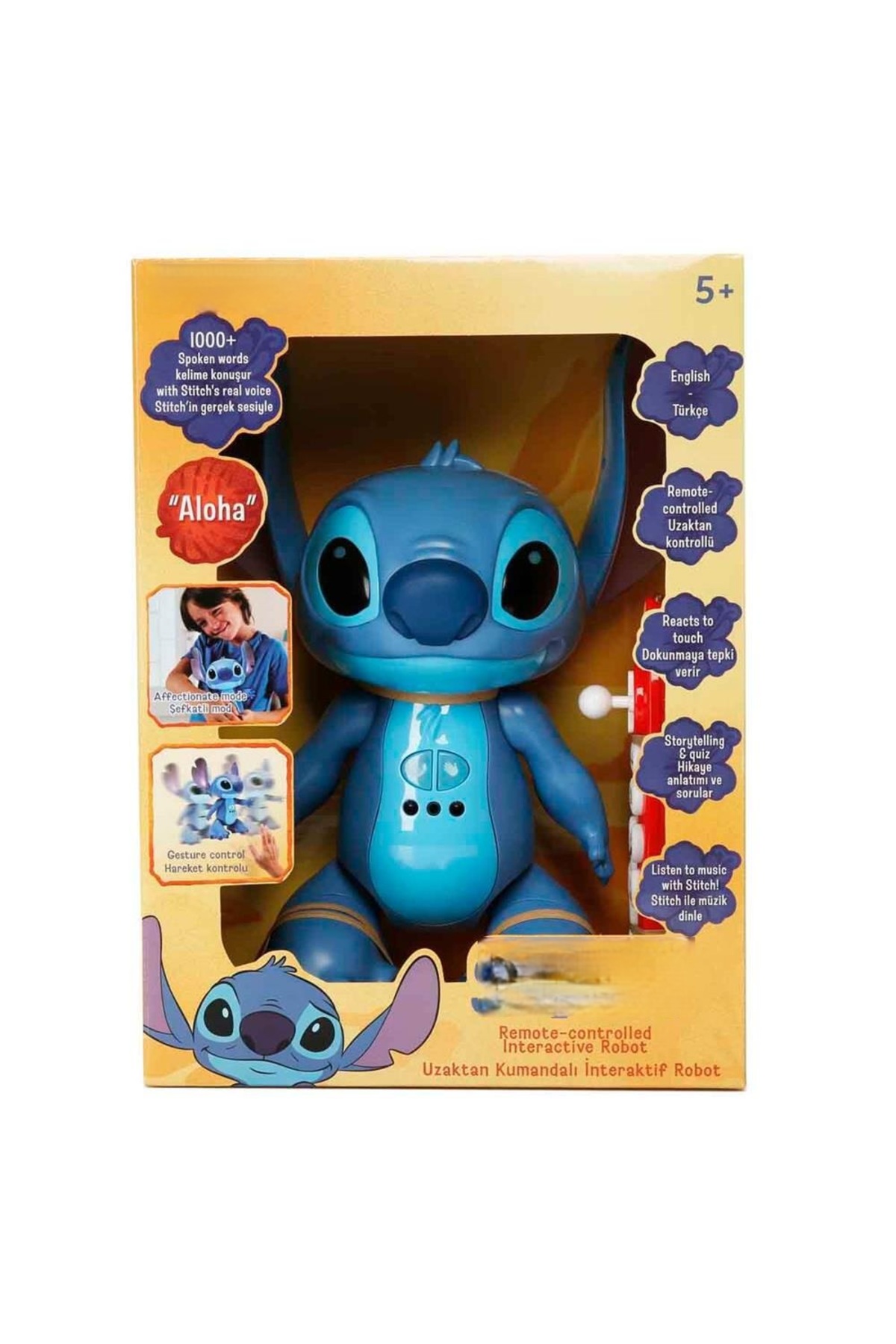 My Reality Fashion S00011804 İNTERAKTİF ROBOT STITCH SES/IŞIK fotoğrafı 3 (önizleme)