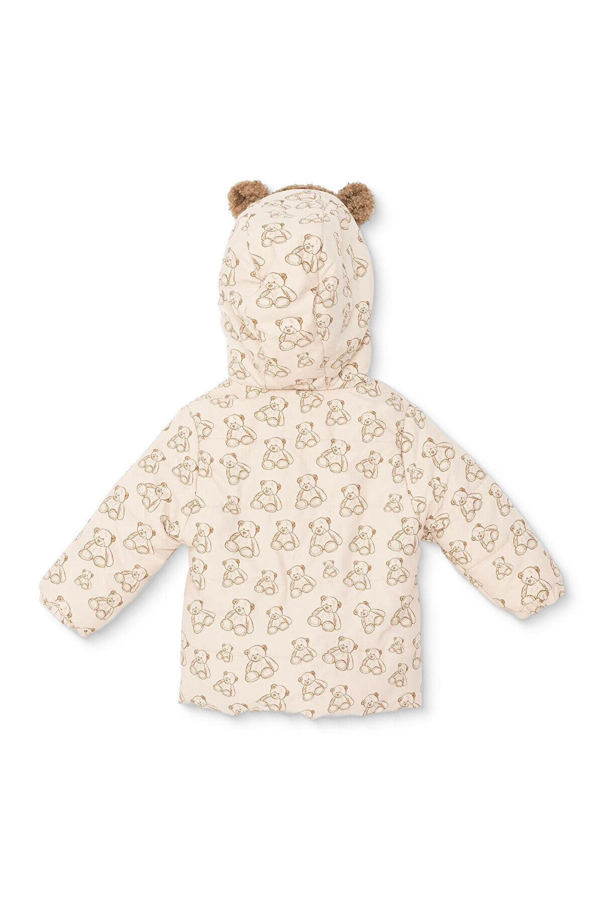 Midimod Erkek Bebek Mont Kapüşonlu Polyester Uzun Kol fotoğrafı 2 (önizleme)