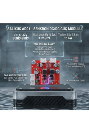 salixus Dual Senkron Dc/Dc 2A