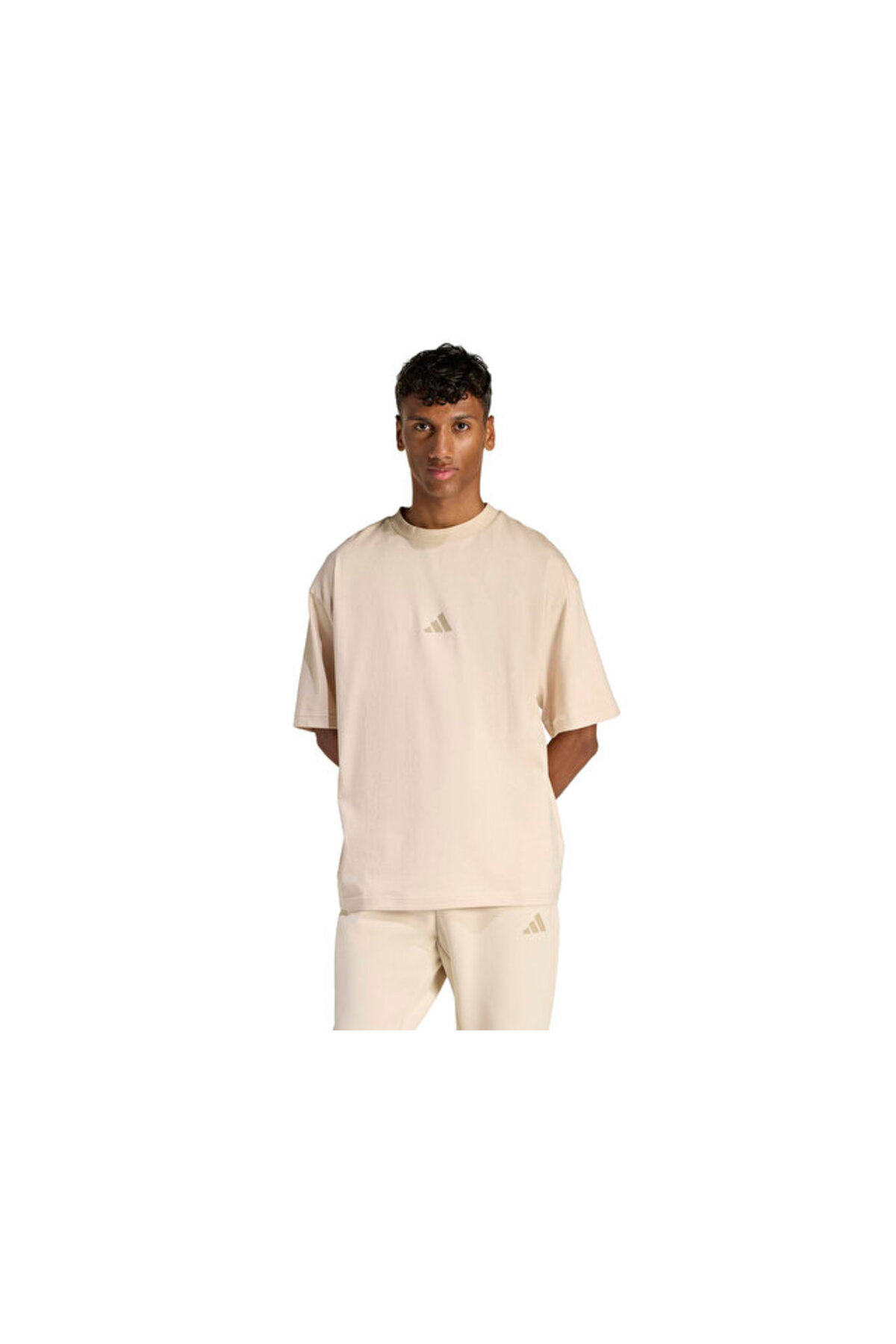 adidas M Fi Sl t Men's Casual T-Shirt Kd7648 Cream- Trendyol