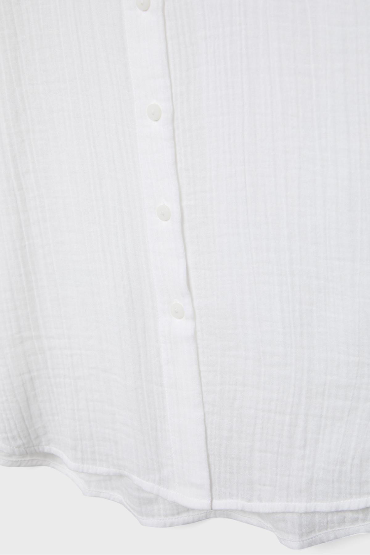 Stradivarius  Basic çift kumaş gömlek - Görsel 8