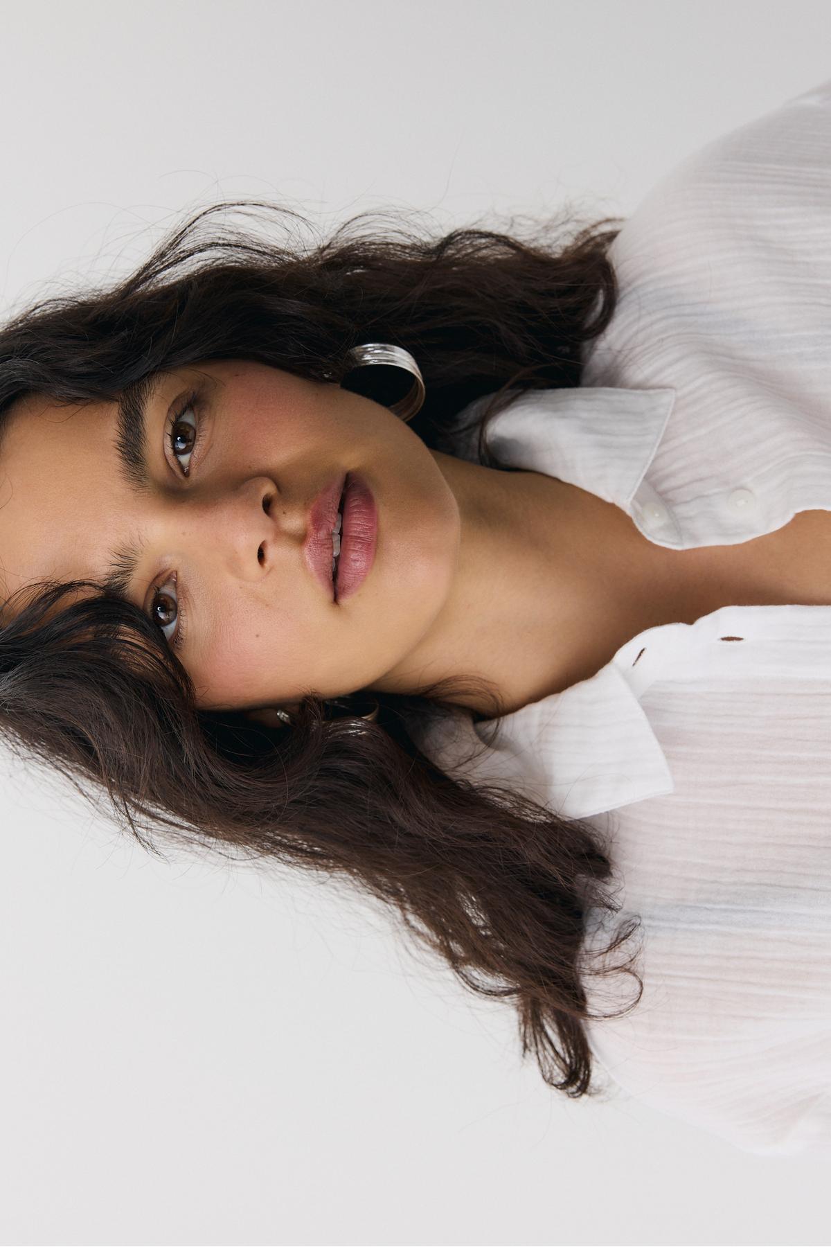 Stradivarius  Basic çift kumaş gömlek - Görsel 4