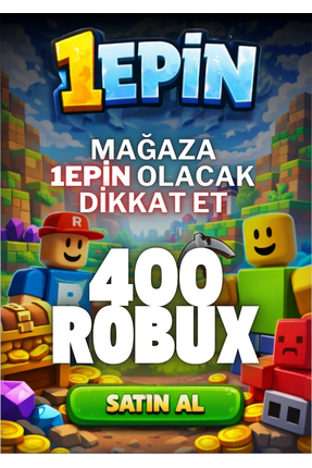 1epin Roblox 400 Robux - USD para birimi
