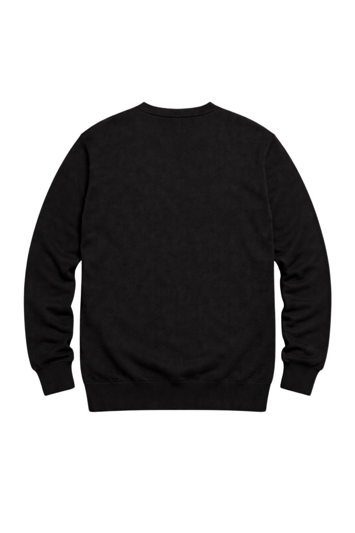 BattalModa Erkek Büyük Beden Siyah V Yaka Triko Kazak 3XL-4XL-5XL-6XL görsel 5