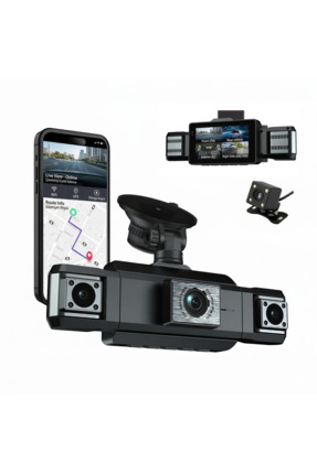 TARÇIN 4 Kameralı 360 Derece Araç Kamerası - Kör Noktasız, Wifi'li, GPS, Mobi...