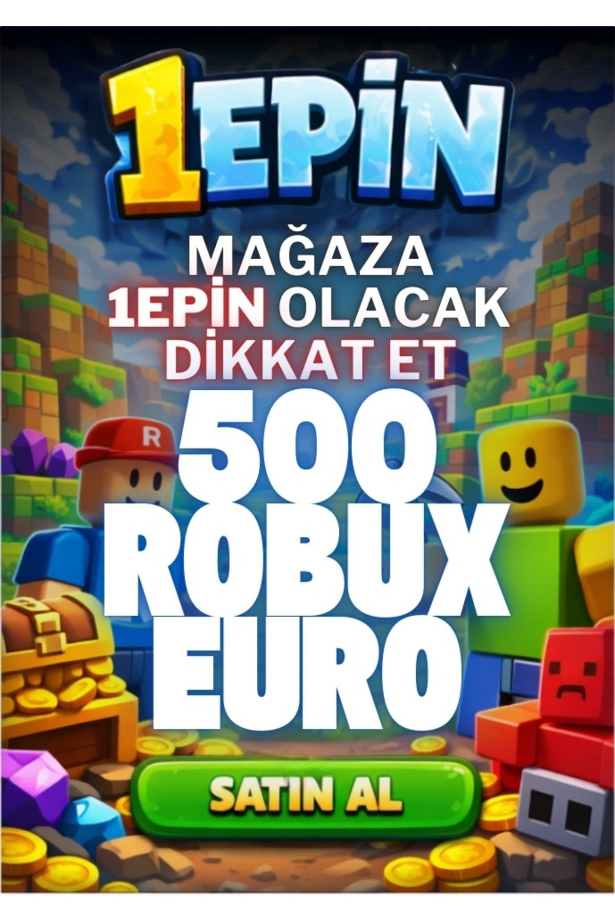 Old Robux Code 500 Robux 1epin Roblox 500 Robux - EURO Para Birimi - Fiyatı, Yorumları