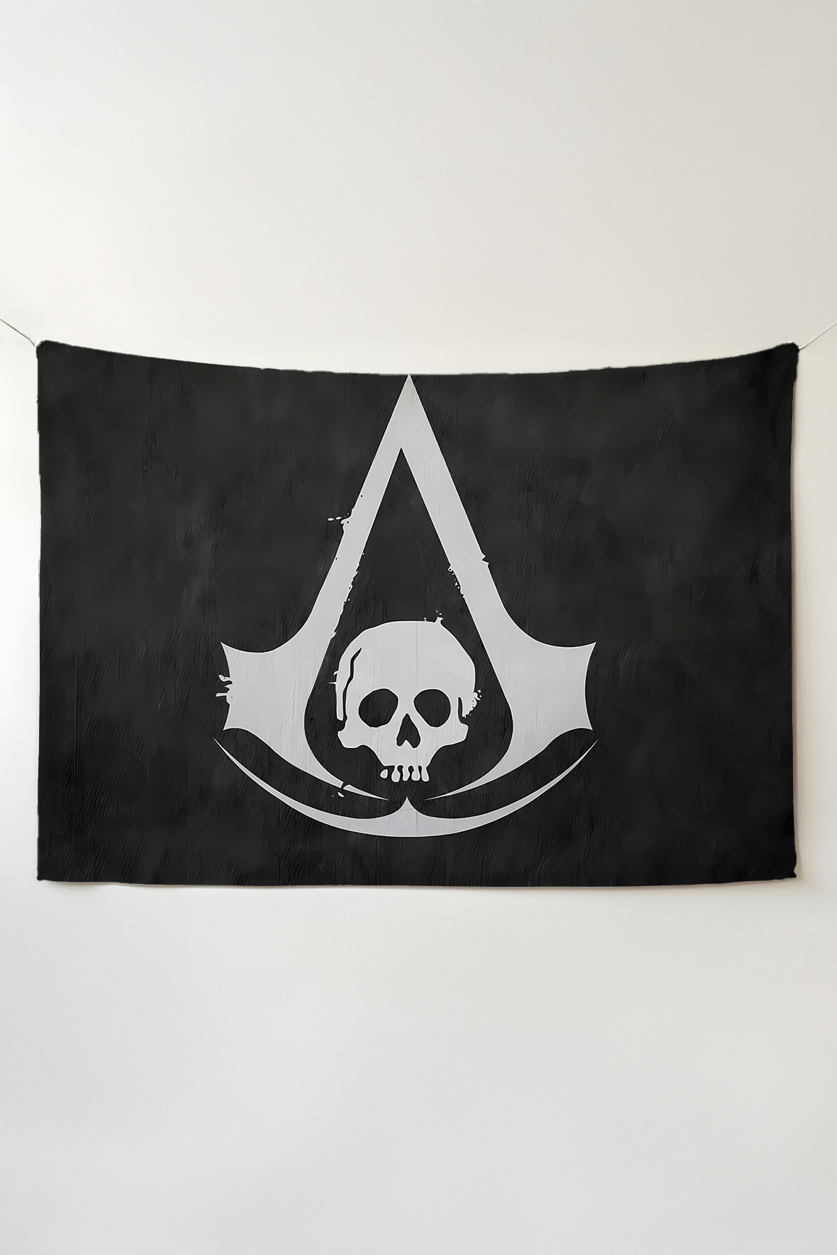 Assasin's Creed Black Flag Wallcovering โ Large Tapestry Tapestry Tapestry, Game Anime Movie Room Decor