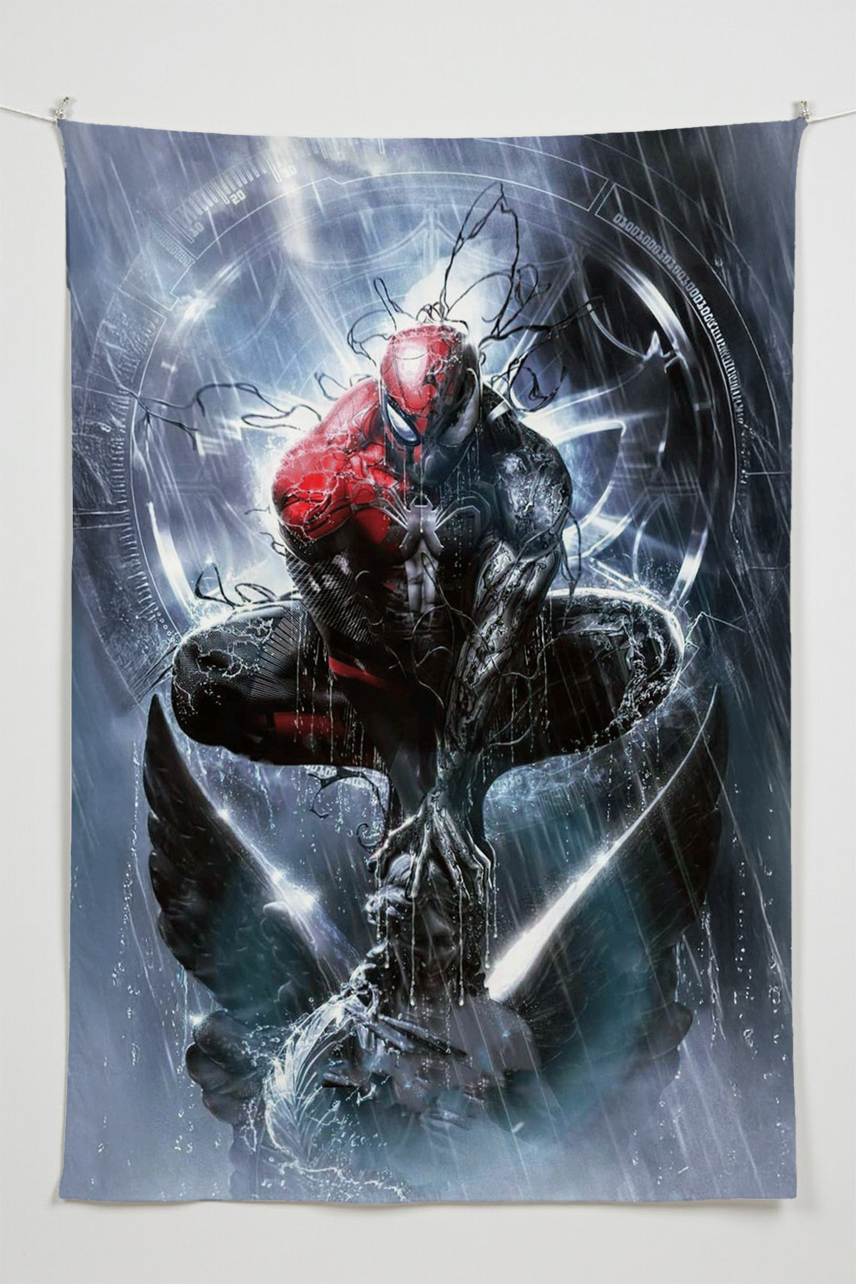 Spider-Man Venom Wallcovering – Large Tapestry Tapestry Tapestry, Game Anime Movie Room Decor