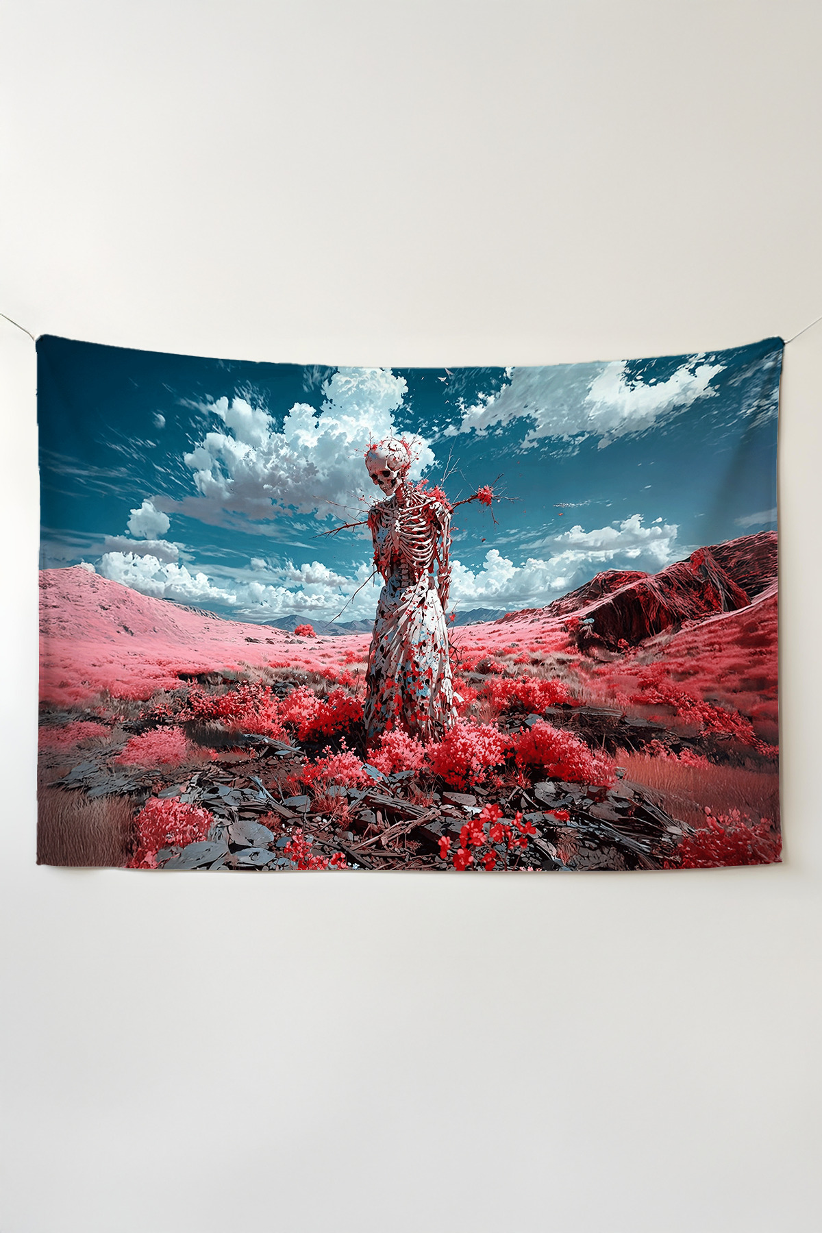 Waiting Wall Cover โ Oversized Tapestry Tapestry Tapestry, Game Anime Film Room Decor