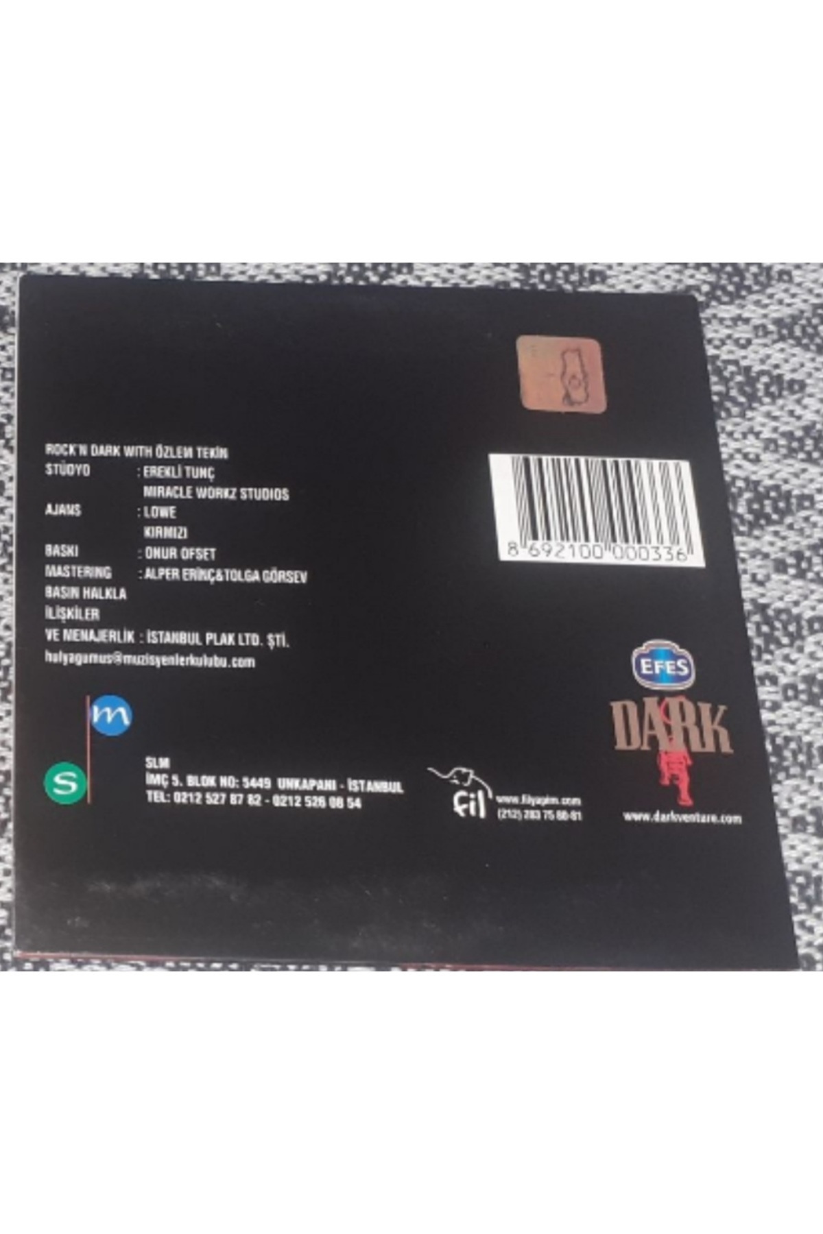CD Özlem Tekin Rock'n Dark Albüm - Fiyatı, Yorumları