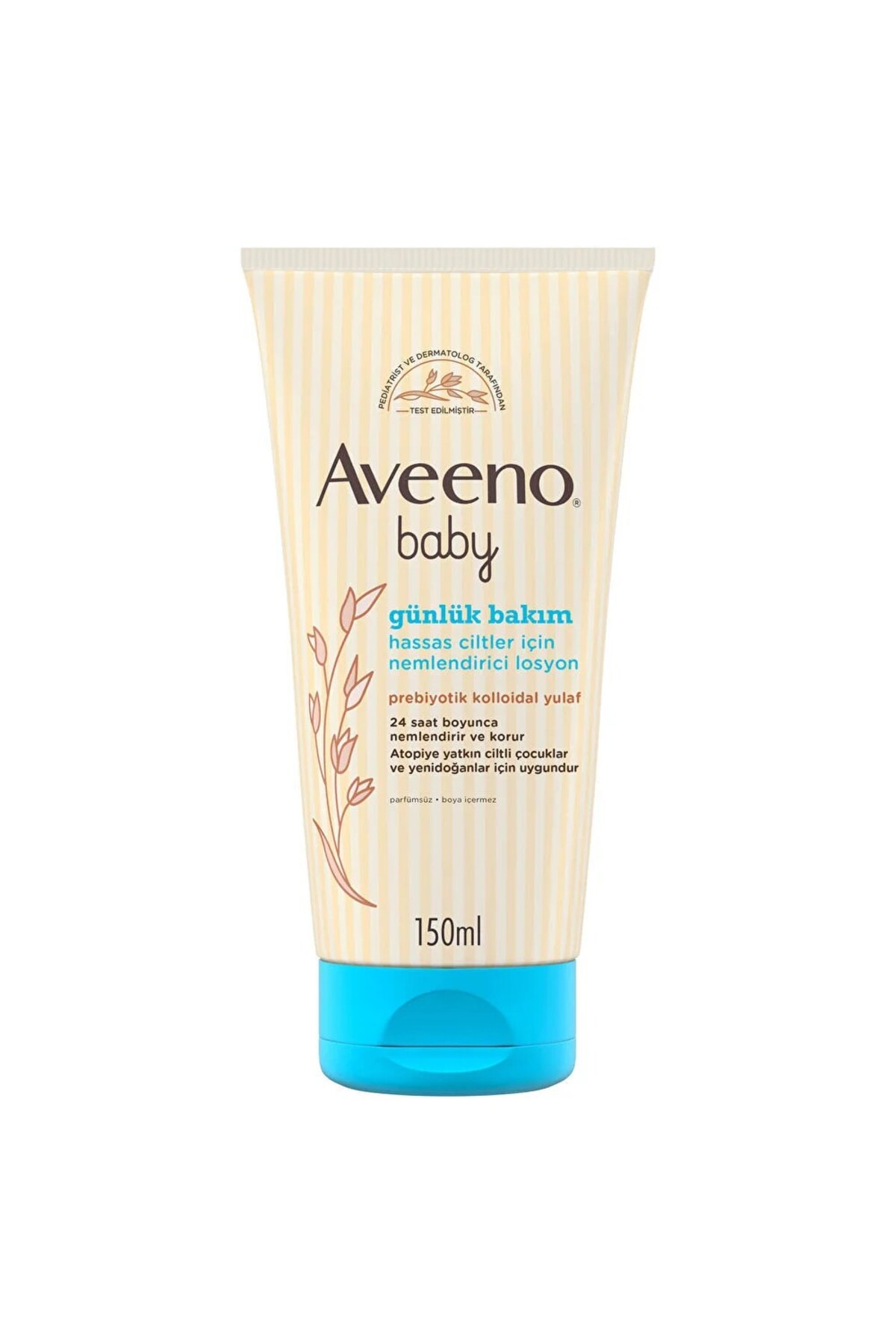 Aveeno Baby Bebek Losyonu 150 ml – Prebiyotik Kolloidal Yulaf ile Hassas Ciltler İçin Nemlendirici ve Koruyucu fotoğrafı 2 (önizleme)