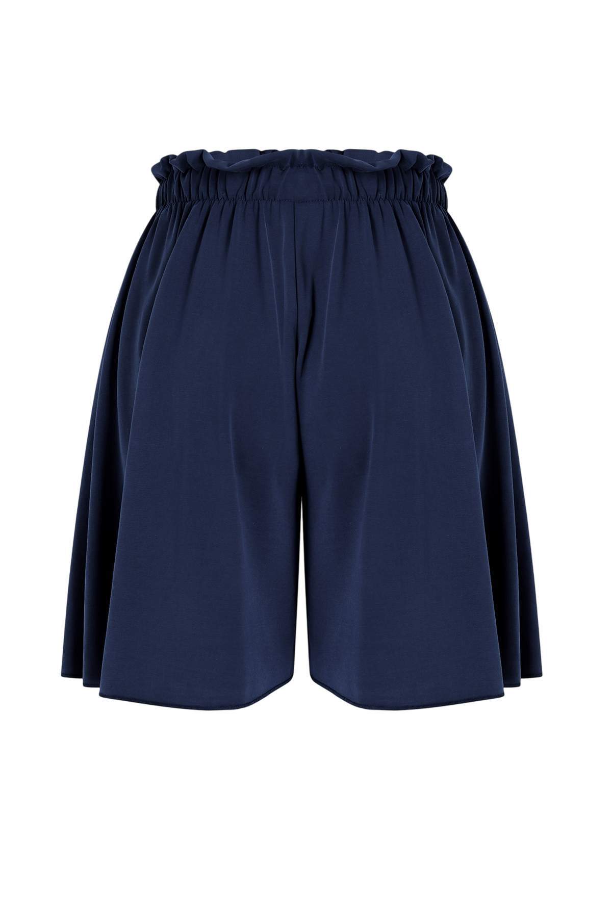 Trendyolmilla  Antrasit Oversize Düşük Kol Kısa Kollu Geniş Paça Modal Örme Alt-Üst Takım TWOSS26AU00134 - Görsel 8