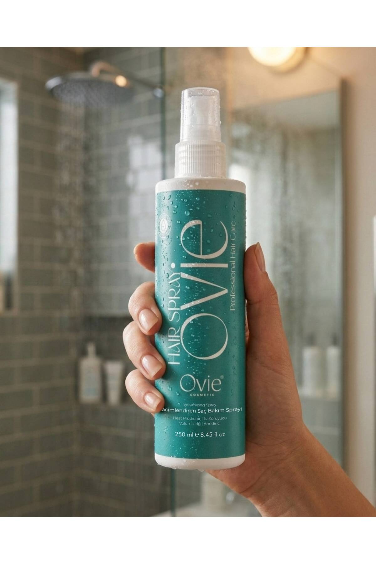 Deniz Tuzu Hacim Veren Saç Spreyi 250 ml – Volumizing Hair Spray Isı Koruyucu — hcmvrcspry — تصویر 6 از 7