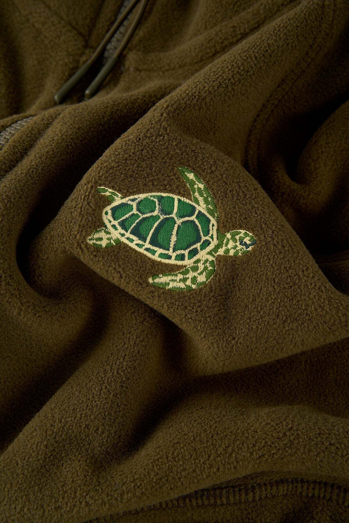 Reflect Studio Caretta Half-Zip Polar - Haki görsel 2