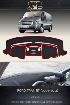 A3D TORPİDO KORUMA Ford Transit (2006-2012) Torpido Korumasi Koruyucu Kilifi ...