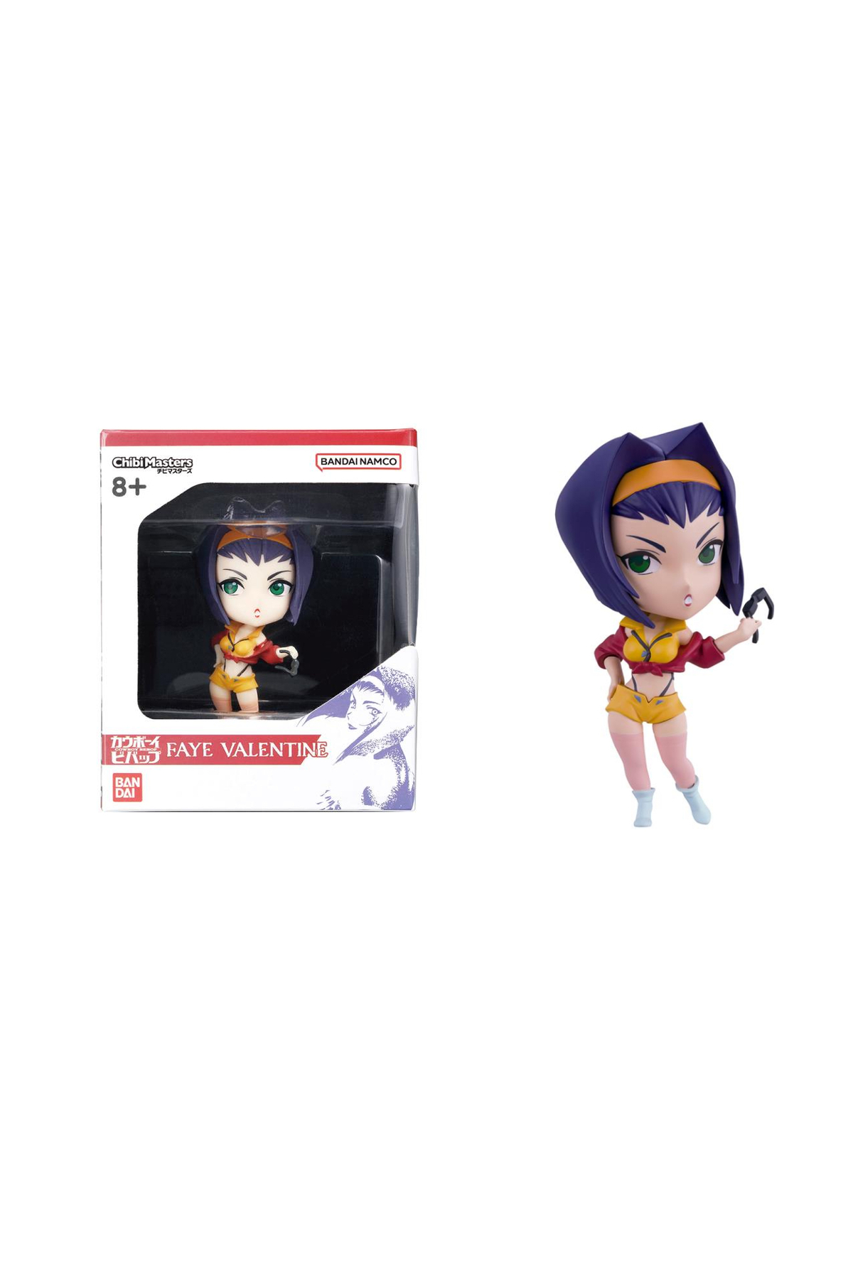 Bandai Chibi Masters – Cowboy Bebop: Faye Valentine Figure Collezionabile (8 Cm - 2