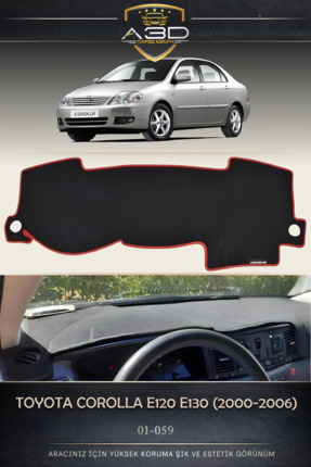 A3D TORPİDO KORUMA Toyota Corolla E120 E130 (2000-2006) Ön Gögüs Torpido Koru...