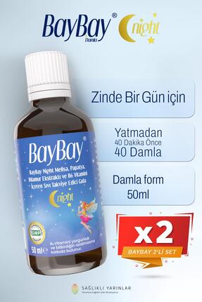 BayBay Night Damla 50 Ml 2 Adet