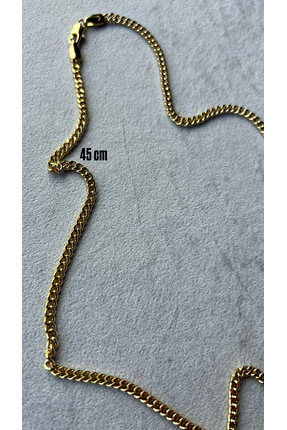 mitico jewellery Curb Chain Kolye - 45 cm