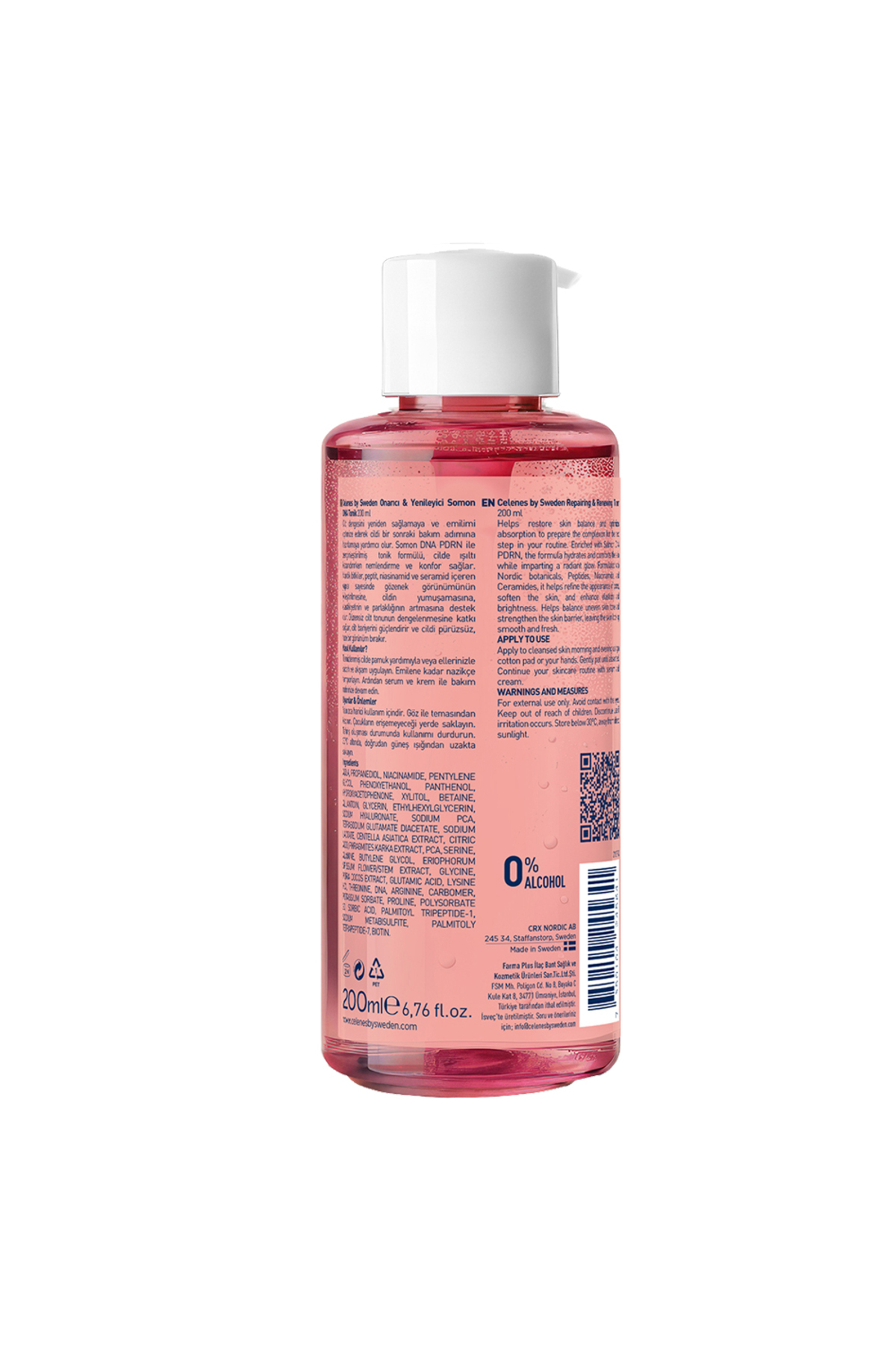 Somon DNA PDRN Gözenek Sıkılaştırıcı & Cilt Tonu Eşitleyici Tonik, 200 ml — 7350104245641 — تصویر 6 از 7