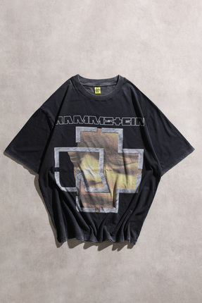 Overdrive Vintage Unisex Metal Rock Yıkamalı Kısa Kol T-shirt