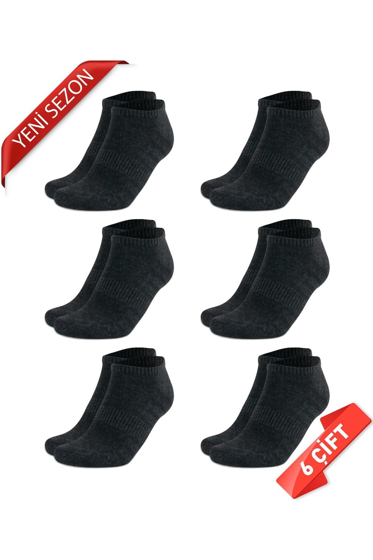Premium Seamless Bamboo Men's Super Booties Socks