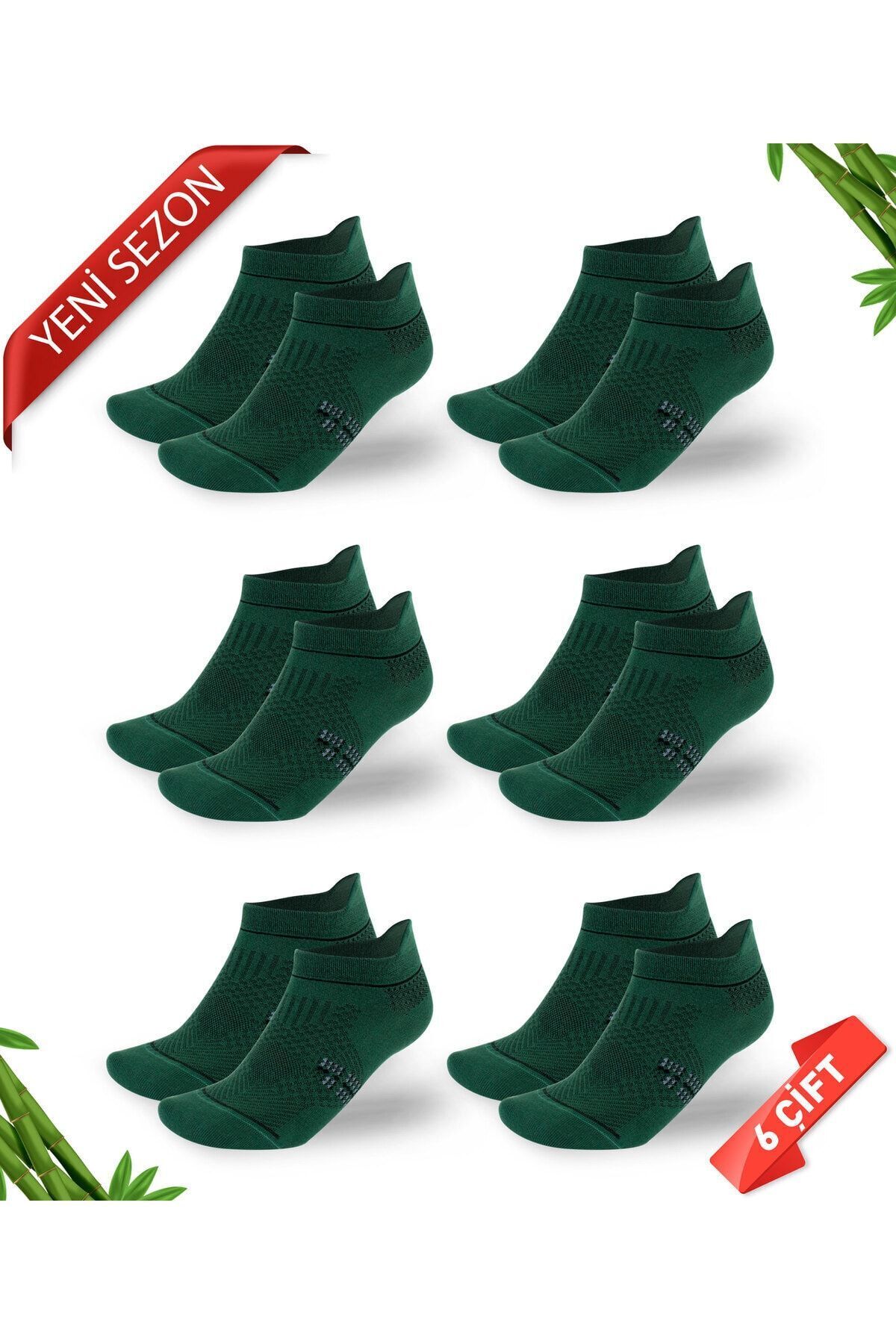 Premium Seamless Eared Bamboo Super Booties Socks