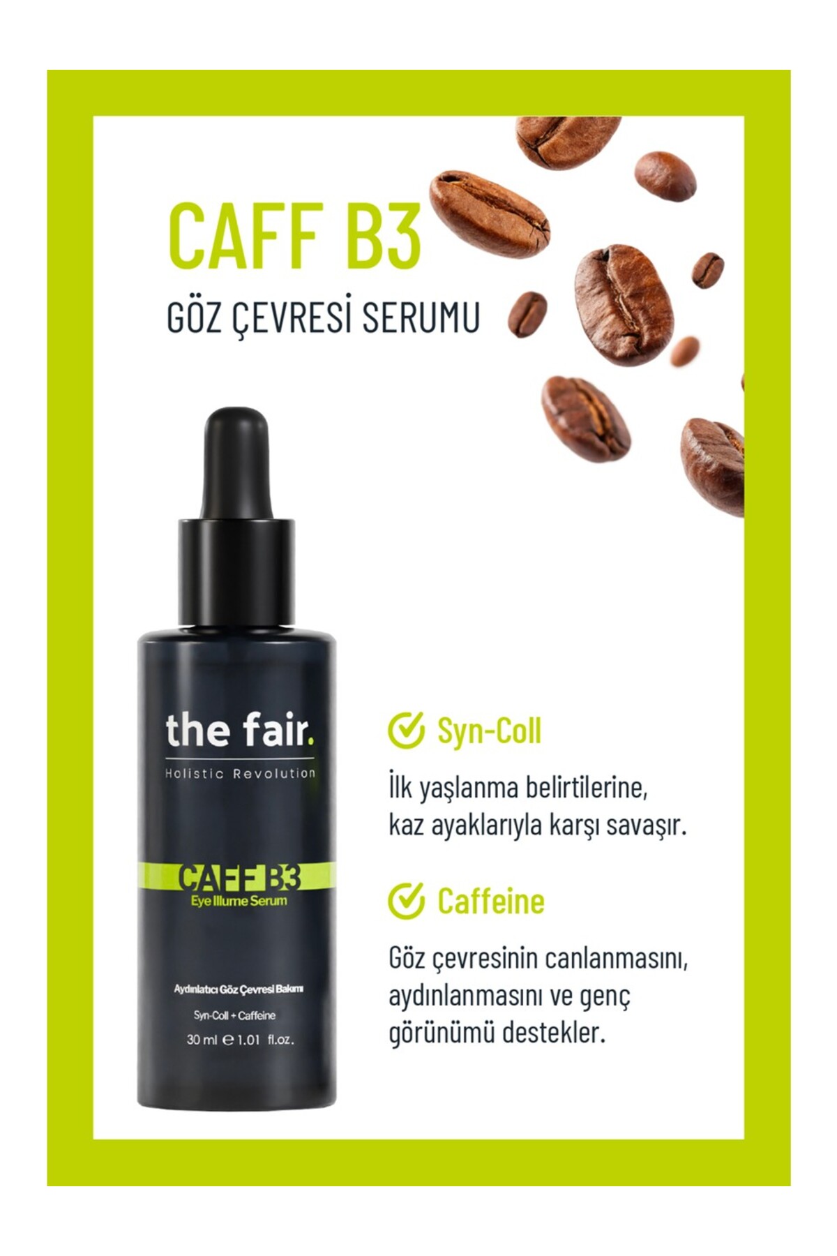 the fair. Nemlendirici Cilt Bakım Serumu ve Dermal 3 Katmanlı Rose Gold Göz Maskesi 4 Gr — CAFFB3ROSEMASKESET-A — تصویر 3 از 9