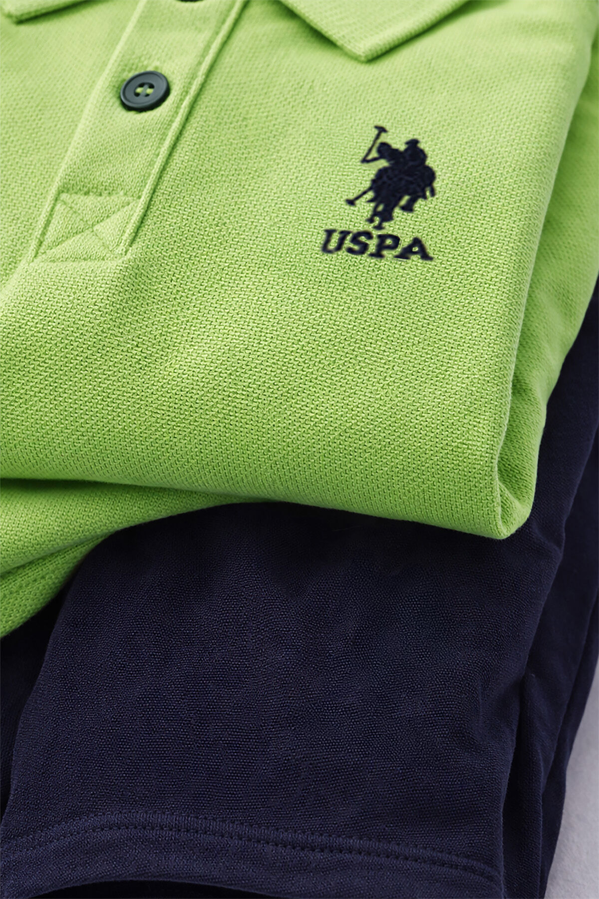 U.S. Polo Assn. U.S. Polo Assn Erkek Bebek Yeşil Takım fotoğrafı 3 (önizleme)