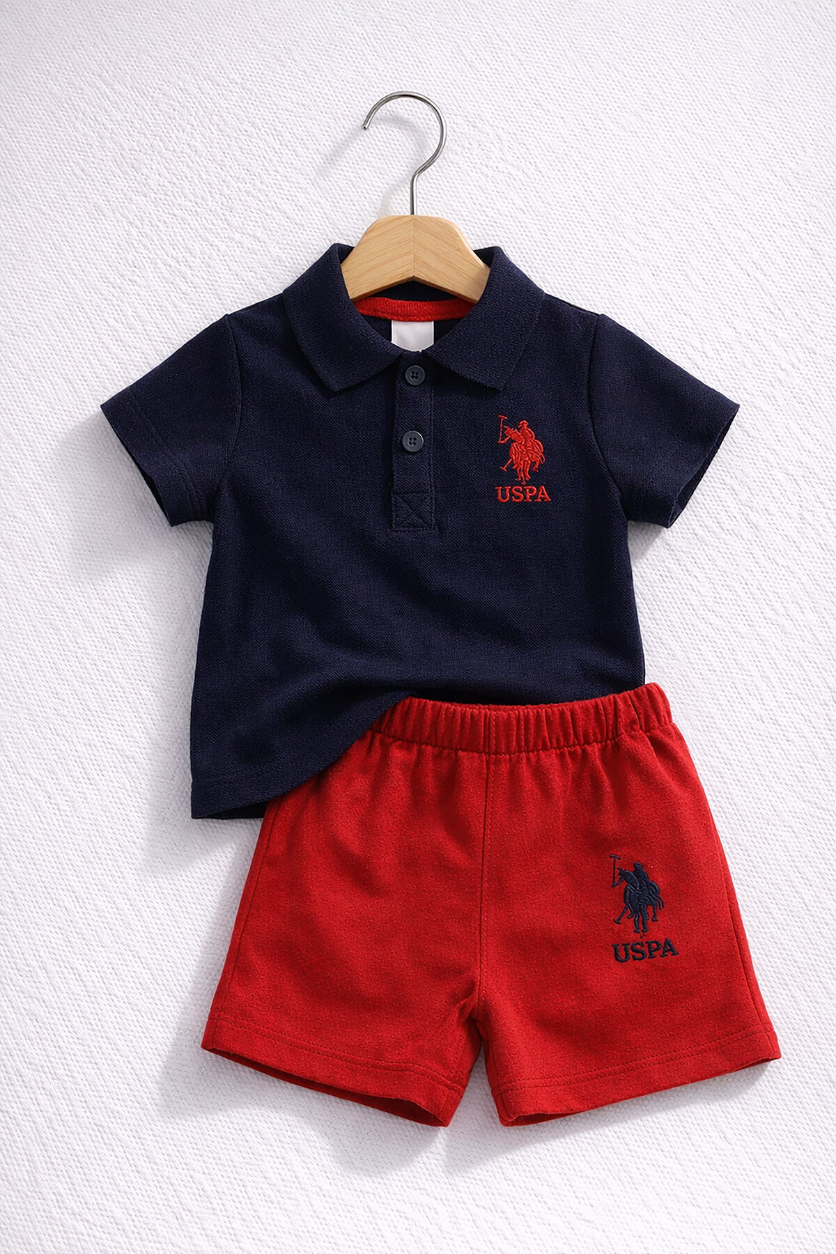 U.S. Polo Assn. U.S. Polo Assn Erkek Bebek Siyah Takım fotoğrafı 6 (önizleme)