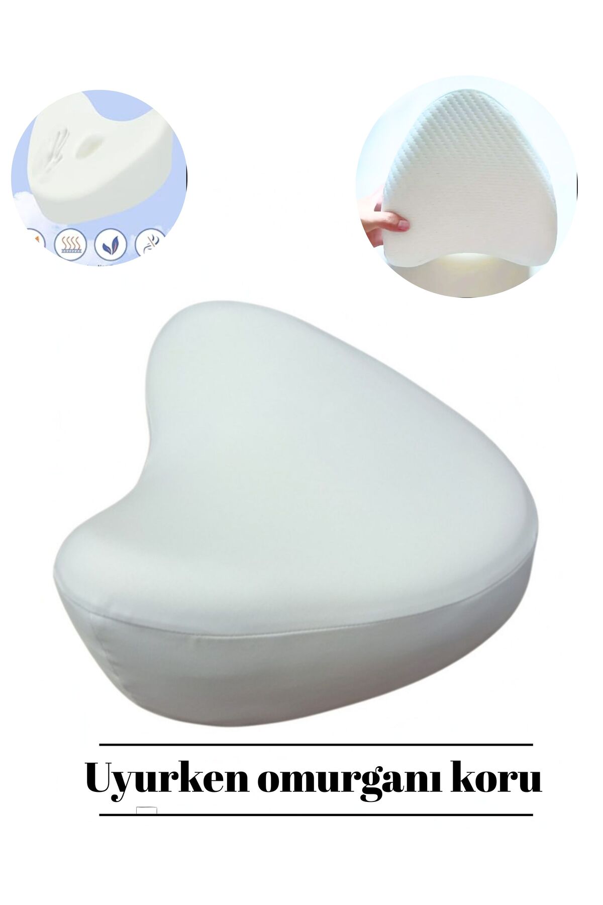 Simple. The Pillow Bacak Arası Yastık Diz Yastığı Yan Uyuyanlar Için Ortopedik Diz Yastığı Hamile Yastığı fotoğrafı 4 (önizleme)