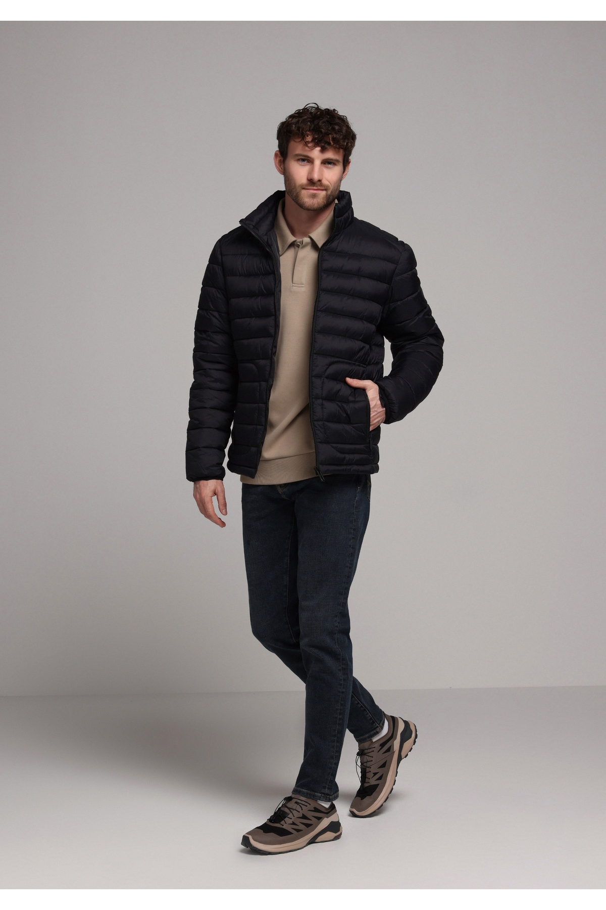 Colin’s  Slim Fit Erkek Siyah Mont - Görsel 3