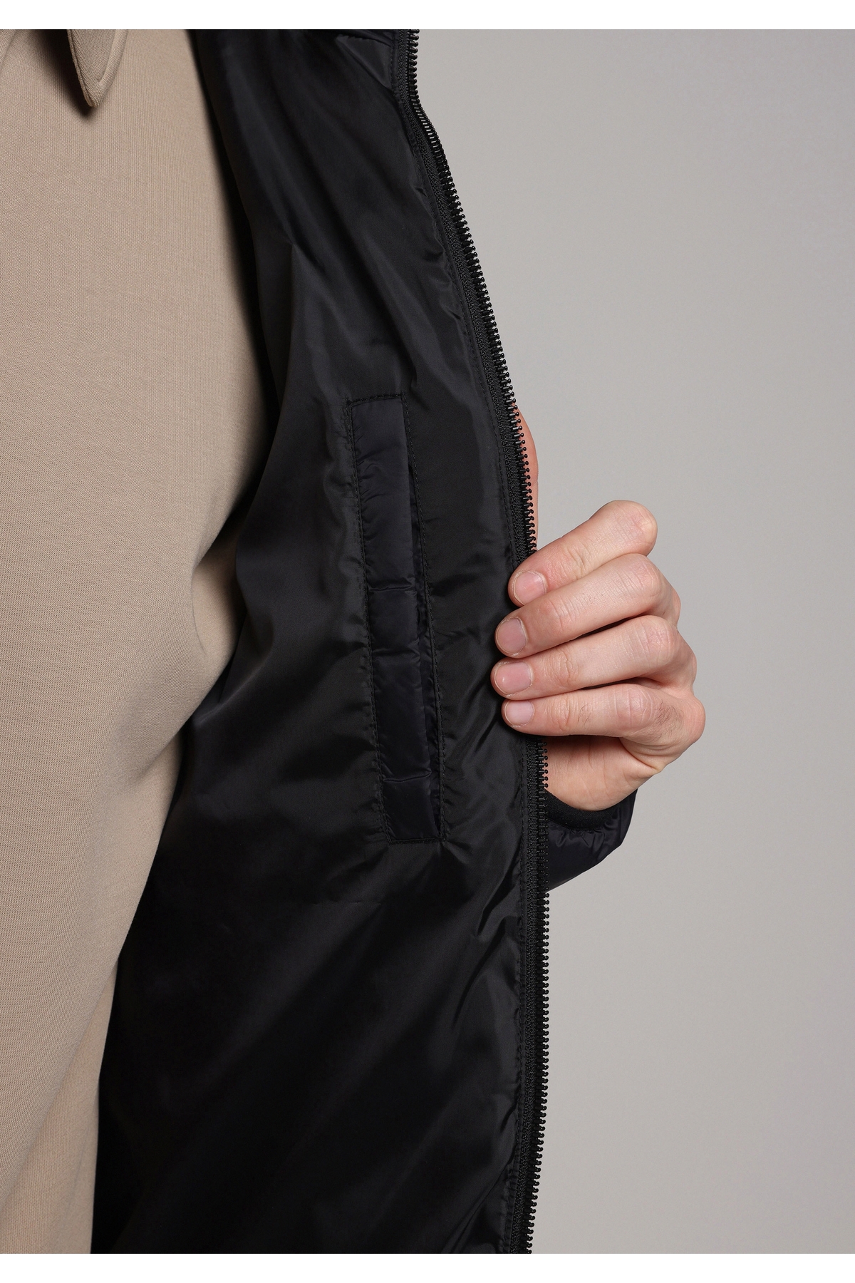 Colin’s  Slim Fit Erkek Siyah Mont - Görsel 4