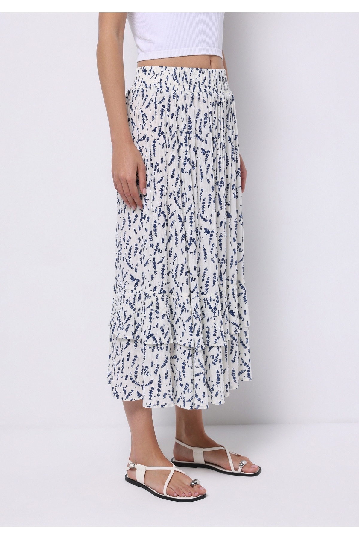 Colin’s  Maxi Length Baskılı Kadın Çok Renkli Etek - Görsel 4