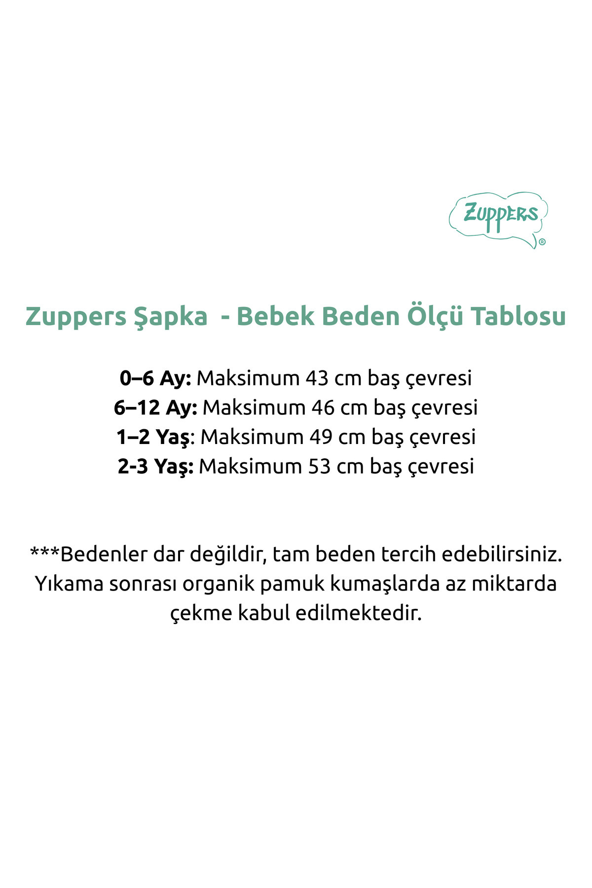 Zuppers Organik Pamuk Müslin Bebek Şapkası - Mint fotoğrafı 3 (önizleme)