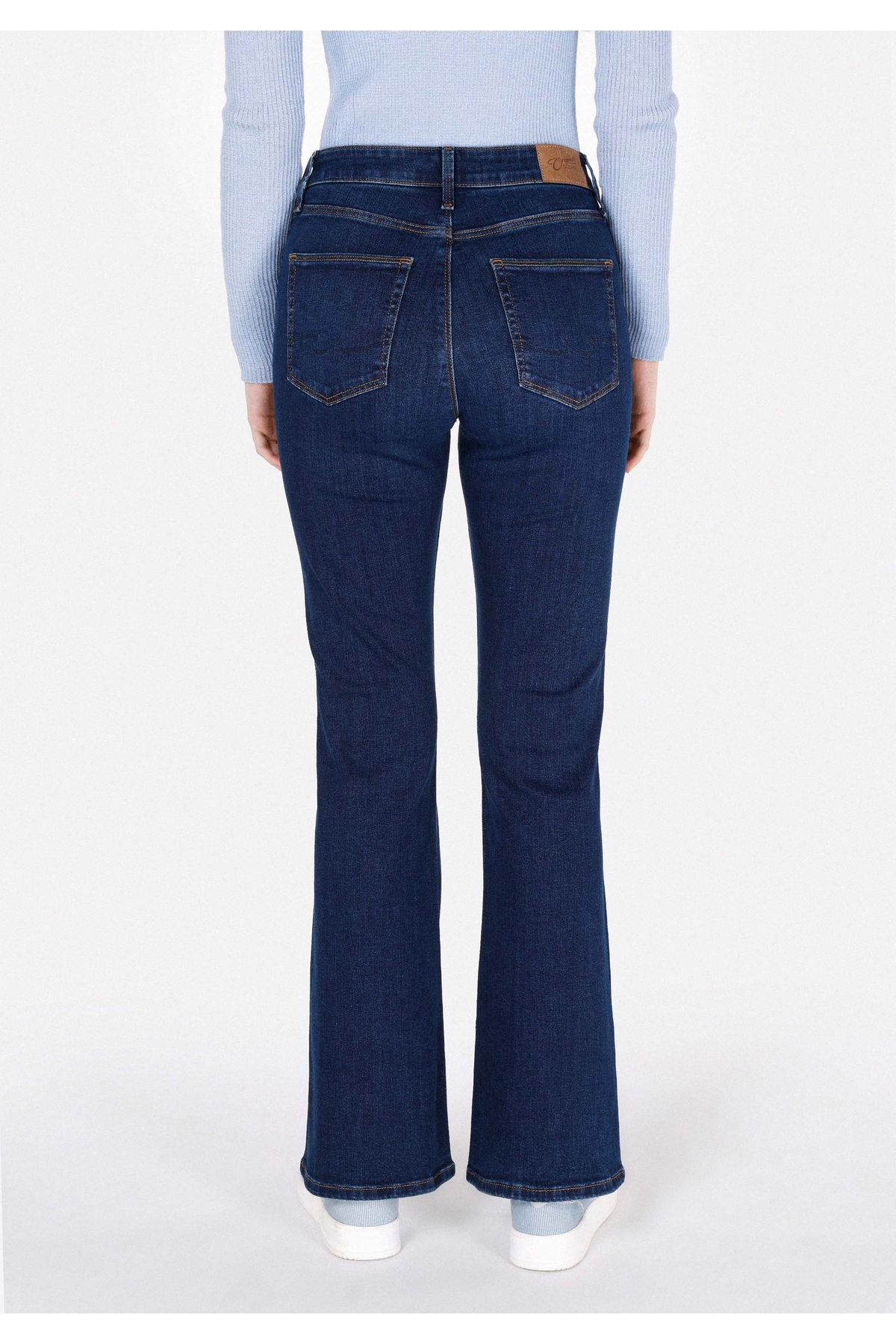 Colin’s  791 Monıca Regular Fit Orta Bel Bootcut Kadın Koyu Mavi Jean Pantolon - Görsel 2