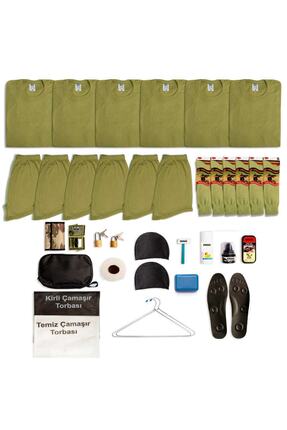 KORDAK 6'lı Temel Acemi Asker Seti - Acemi Asker Seti - Bedelli Askerlik Malz...