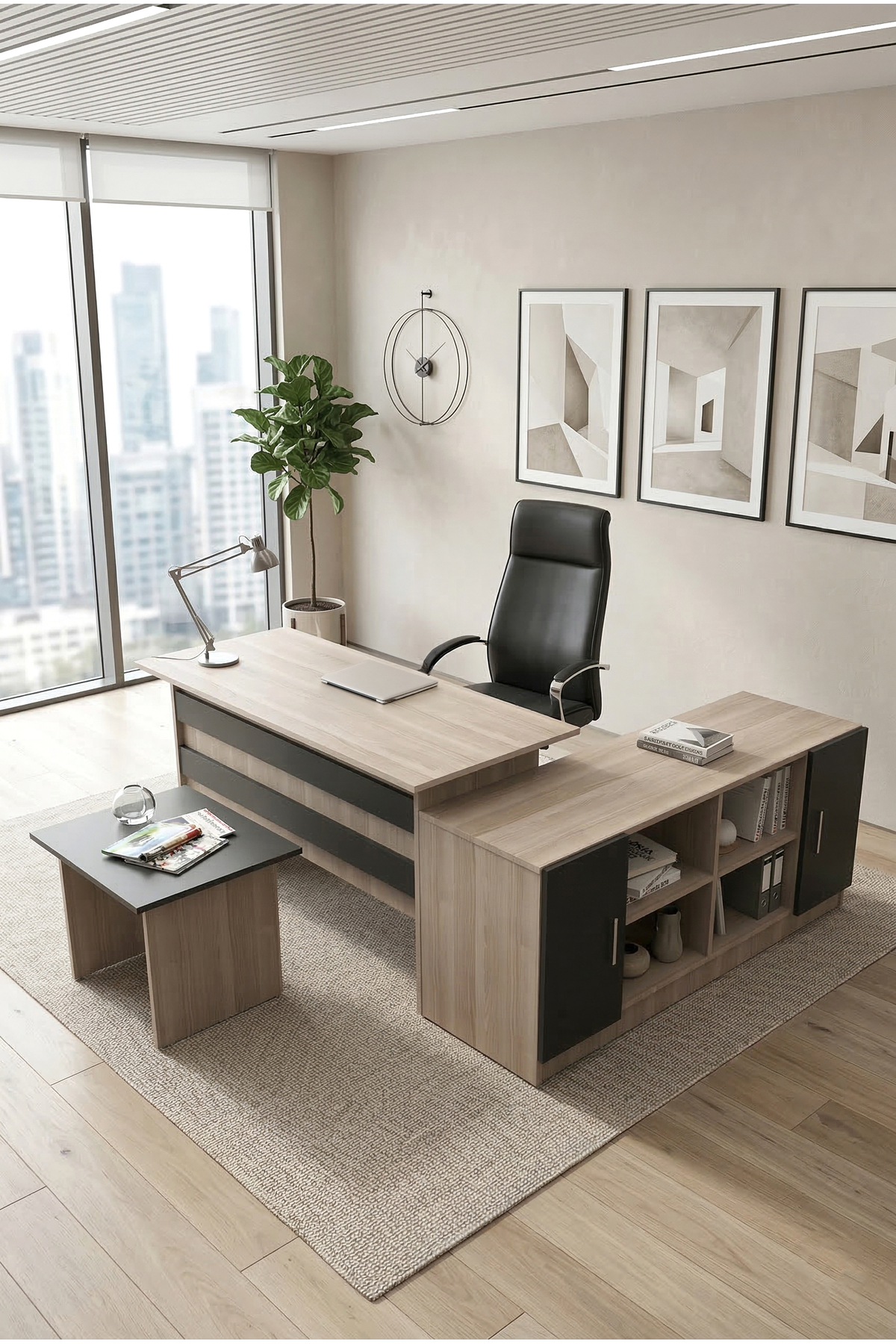 Vario Abf Office Desk Set 3 Colors