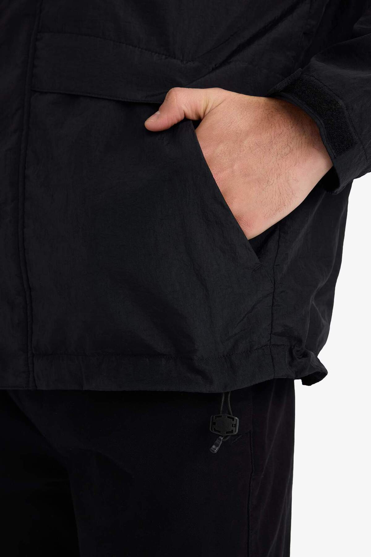 Defacto  Su İtici Kapüşonlu Yağmurluk D6305AX26SP - Görsel 4