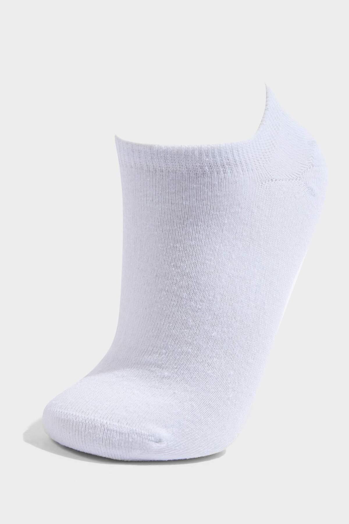 DeFacto Erkek Dikişsiz 7'li Sneaker Çorap H5638AXNS görsel 2