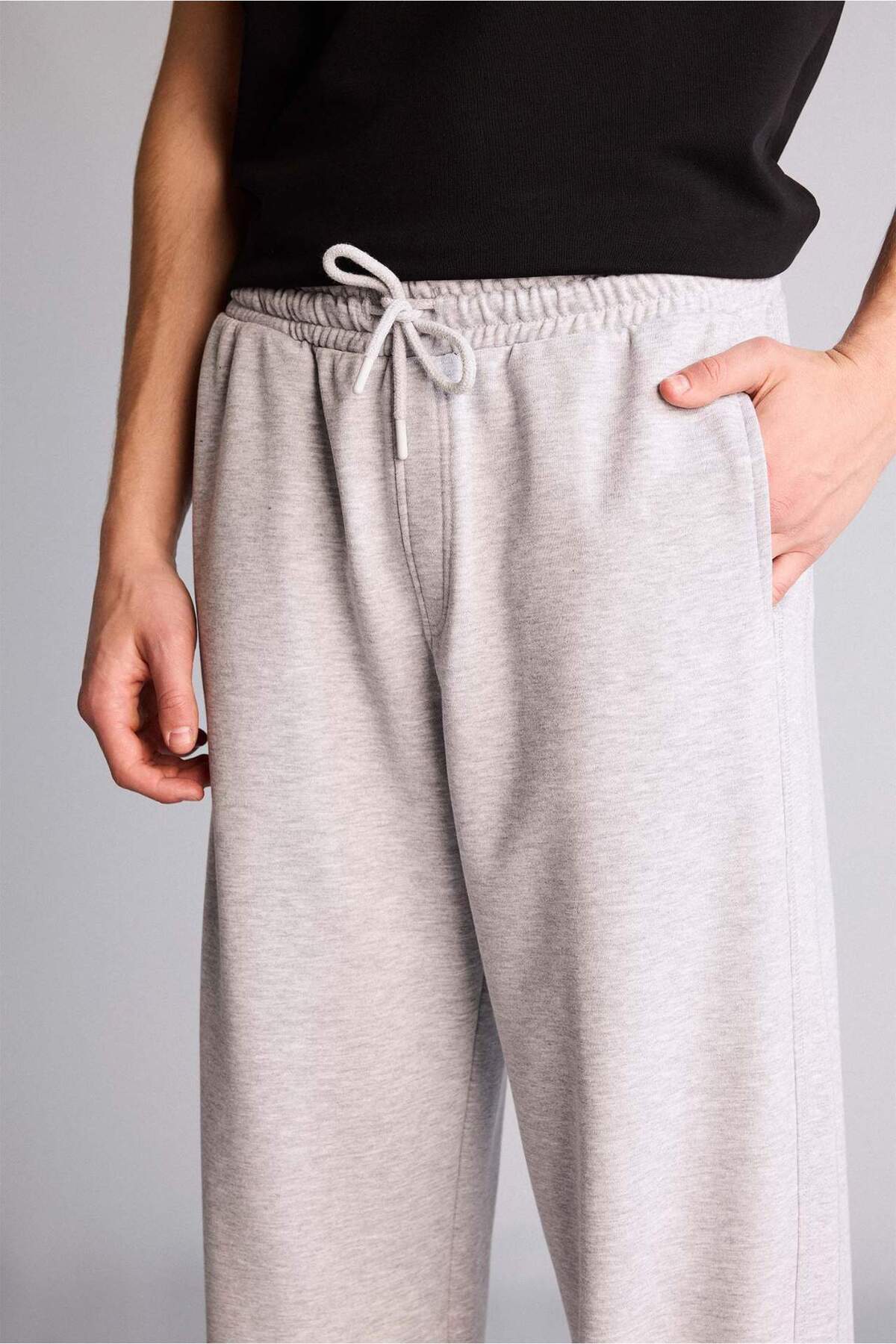 DeFacto BAGGY Fit Geniş Paça Pantolon H3027AX26SP görsel 4